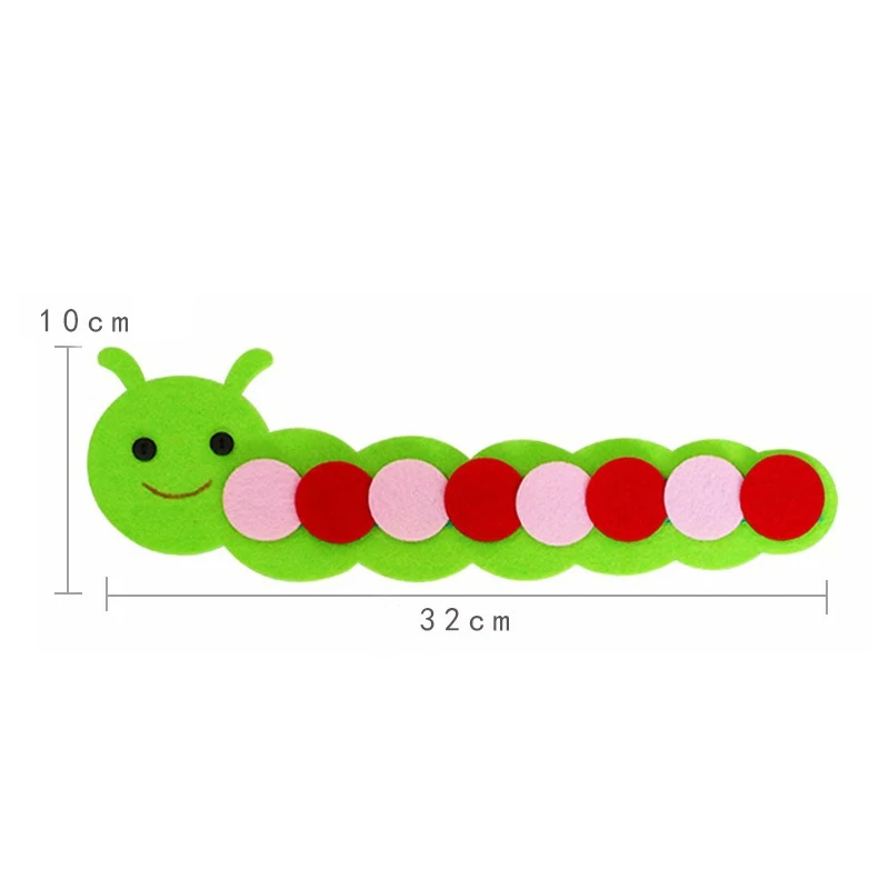  Saizhi Number Caterpillar Kids Arts And Crafts Toy For Children Kindergarten Teaching Aid Manual Di - 4000253823296