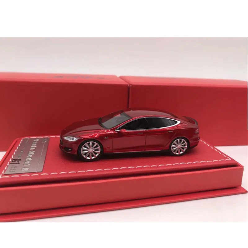 Vip модели 1: 64 Tesla модель полимерная модель автомобиля коллекция подарок