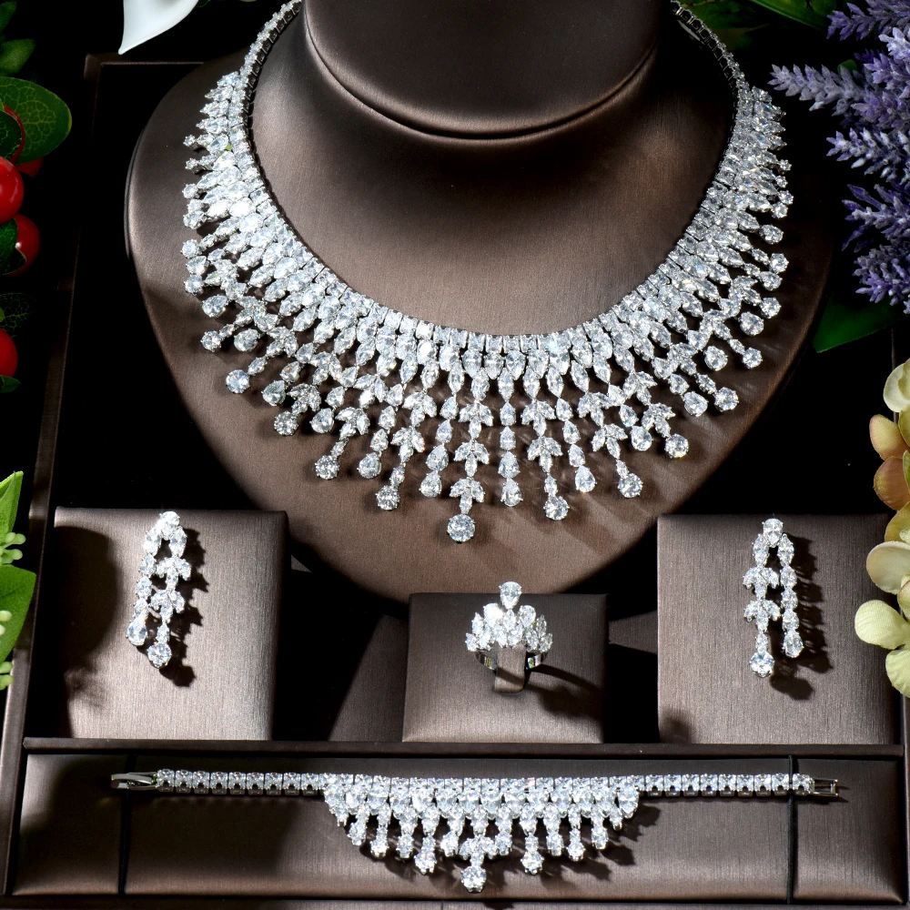 conjunto de jóias bijoux femme ensempl N-480