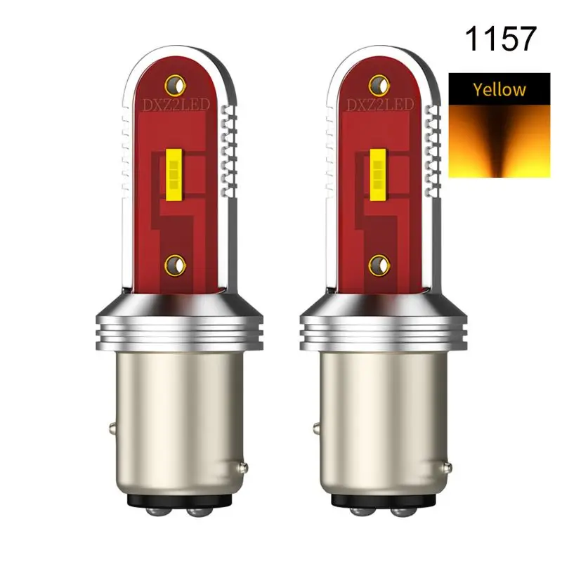 1 Пара 1156/1157/T20/T25 Тип розетки белый/красный/желтый светильник Цвет Автомобильный