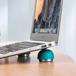 Soporte ergonómico pequeño para ordenador portátil, accesorio práctico para oficina, escuela, al aire libre, refrigeración, 1 par