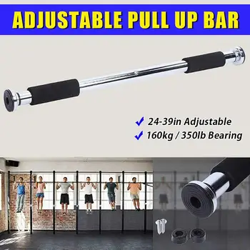 

Door Horizontal Bars Steel 160kg Home Gym Workout Chin push Up Pull Up Training Bar Sport Fitness Sit-ups Equipments Heavy Duty