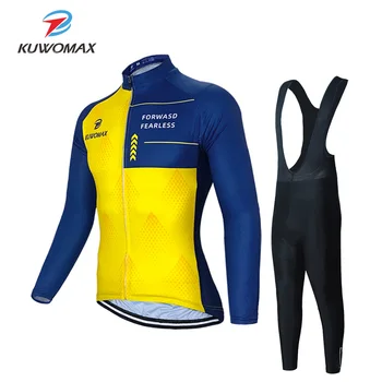 

2020 Men Clothing Cycling Sets Breathable Long Sleeve Cycling Set Bike Kit Cycling Jersey Set Bicycle Jerseys MTB Bicycle Wear.