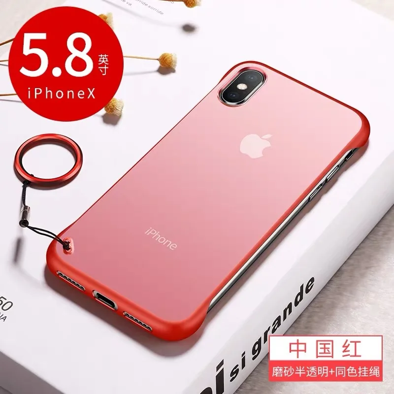 Чехол без оправы для iPhone 6 6s 7 8 Plus X Xs Max Xr 11 Pro Max