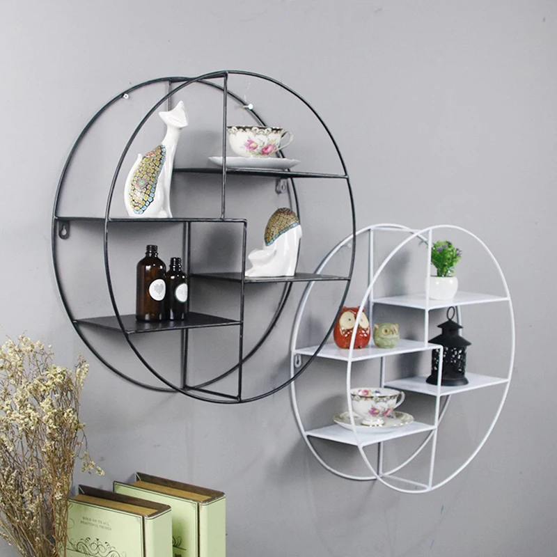 Подвесная полка из кованого железа гостиная украшение для дома в