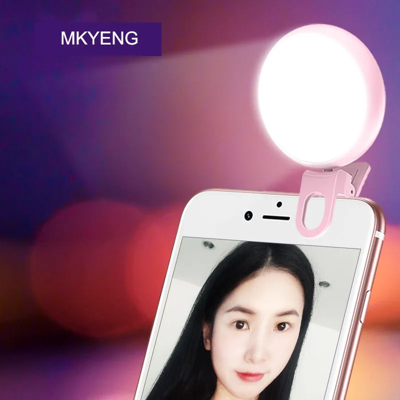 

360 ° Rotatable Mobile Phone Fill Light Net Red Anchor Outdoor Special Colorful Selfie Fill Light