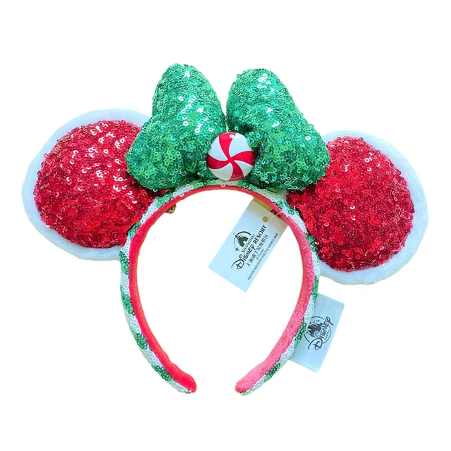 2022 Disney Mickey Ears Headband Firework Headband with Castle Peter Pan Cosplay Hairband Disneyland Letter Headband Gift Mickey Headband 15