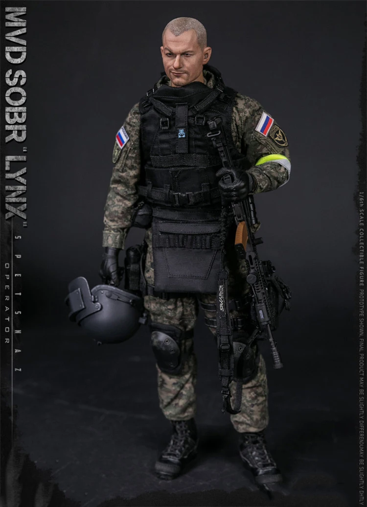 Коллекционная 1/6 шкала полный набор Мужская игровая фигурка военного 78058 русский спецназ MVD SOBR LYNX для фанатов коллекция подарки