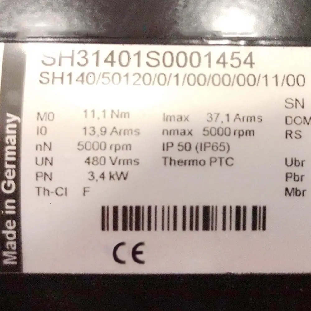 Серводвигатель ELAU AC SH140/50120/0/1/00/00/00/11/00