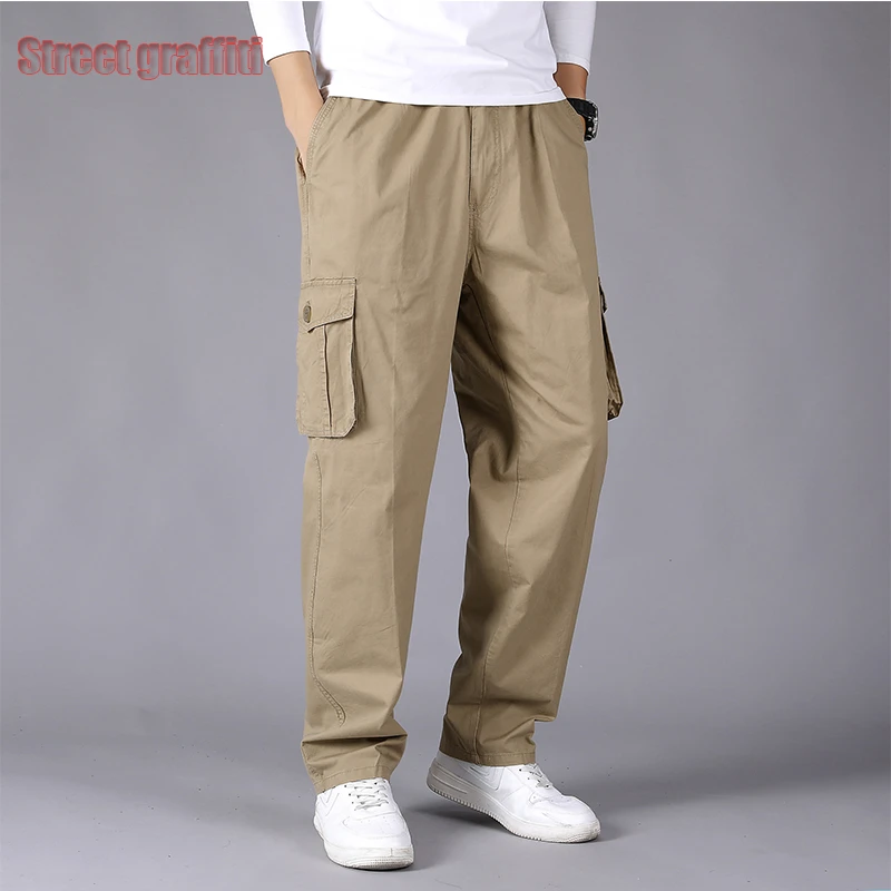 cargo pants Trousers for men 2021 new Branded men's clothing sports pants for men Military style trousers Men's Men's pants khaki trousers