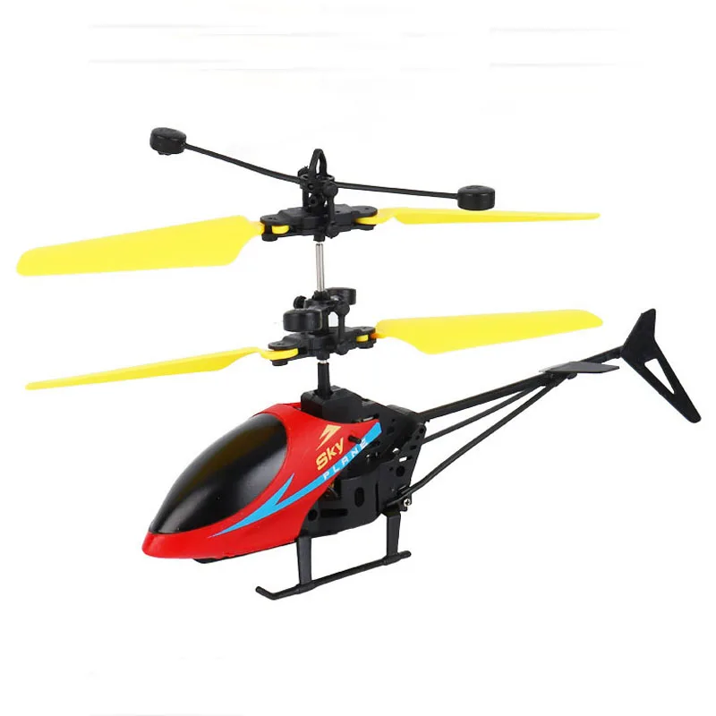 Mini Remote Control Helicopter Toy Fashionable Infrared Sensor Kids Toys New Children's Rechargeable Hovercraft Toy Plane