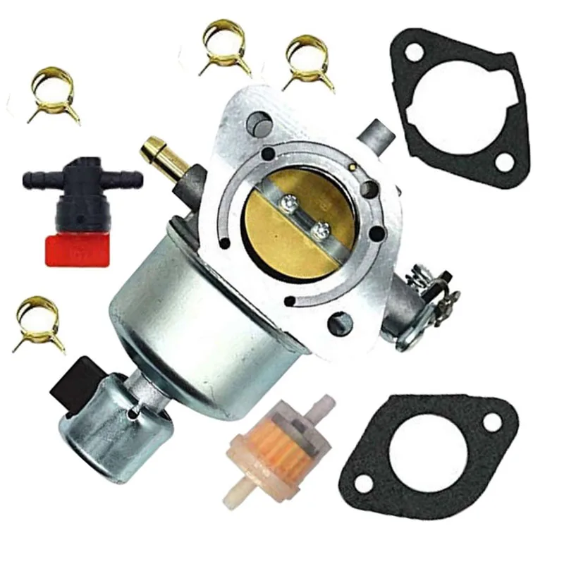 

Tools Carburetor Kit Oil filter Gaskets Buckles For Kawasaki FR651V FS651V