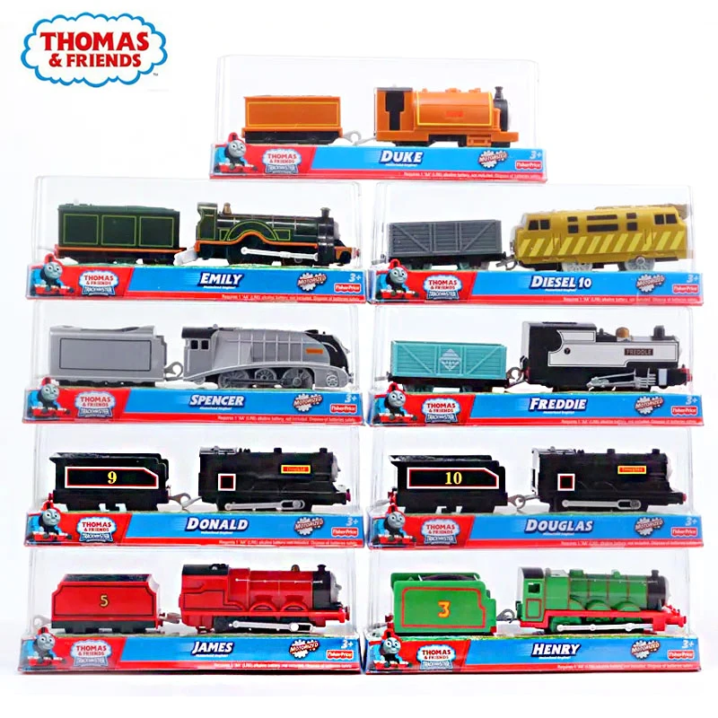 Электропоезд Thomas and Friends Track Master Series комплект из локомотивов Эдвард Дюк Горден