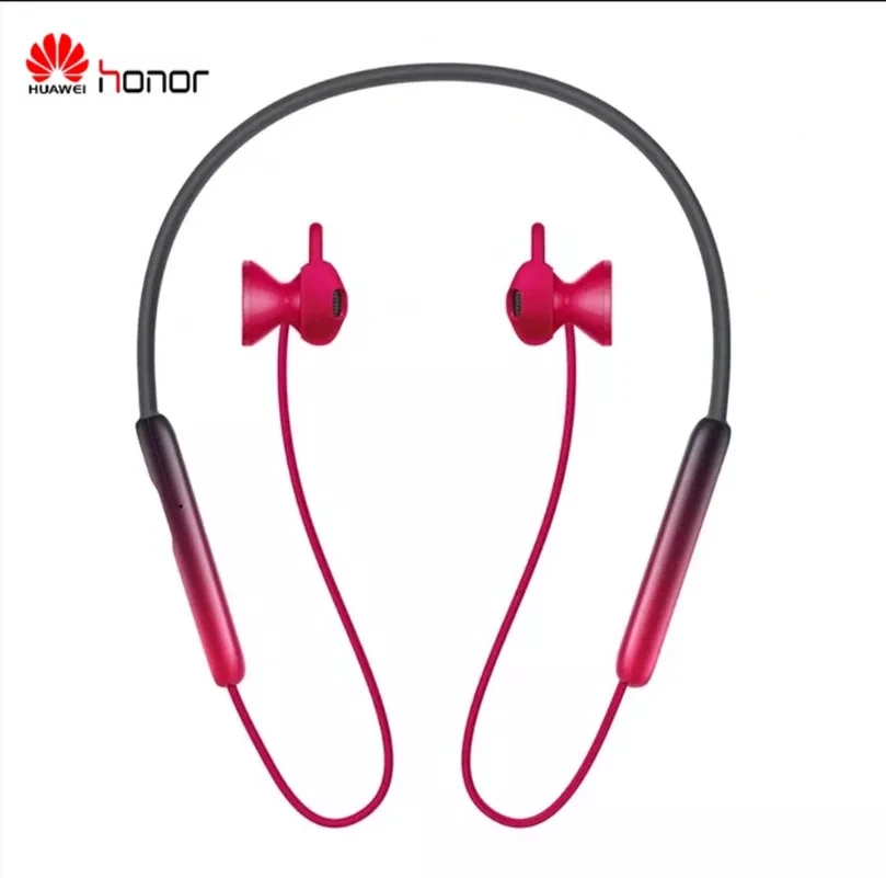 red HUAWEI honor,, xSport Pro, Bluetooth гарнитура, AM66-L, спортивные, быстрая зарядка, водонепроницаемые, беспроводные наушники для honor 20 lite - Цвет: red