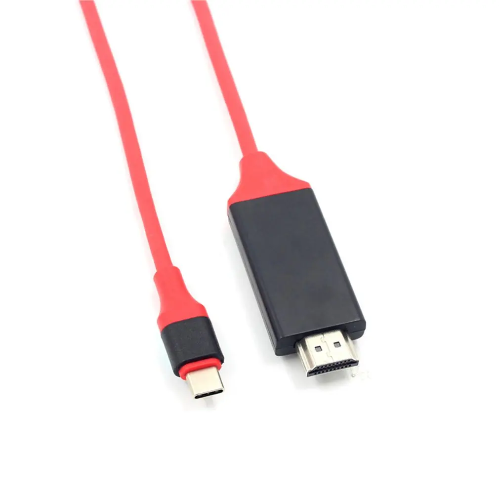 USB 3,1 к HDMI 4K адаптер Кабели 2M type C к HDMI кабель для MacBook samsung Galaxy S9/S8/Note 9 huawei USB-C HDMI r29