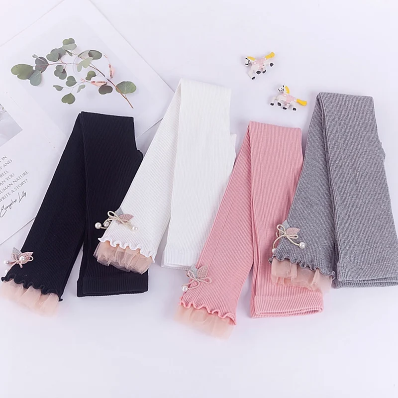 

2019 Autumn Winter Baby Leggings Stylish Infant Toddler Newborn Babys Girls Cotton Stretch Warm Trousers Pant 0-24