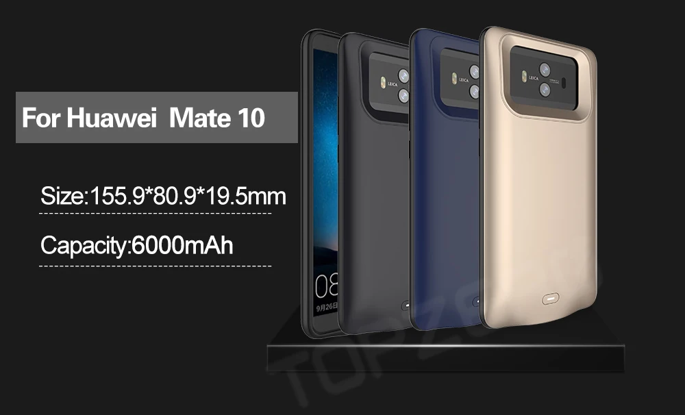 Чехол-аккумулятор для huawei Honor V10 mate 9 10 pro 20x портативное зарядное устройство power Bank чехол для huawei P10 Plus P20 Pro power Чехол