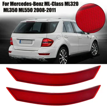 

2pcs Car Rear Left Right Bumper Reflector Light 1648201574 1648200674 For Mercedes-Benz ML-Class ML320 ML350 ML550 2008-2011