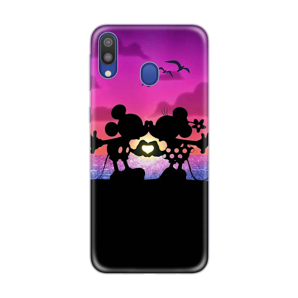 Чехол для M10 M20 M30 с Микки Маусом Минни чехол для телефона для samsung Galaxy A10 A20E A30 A40 A50S A60 A70 A80 чехол Etui - Цвет: C9