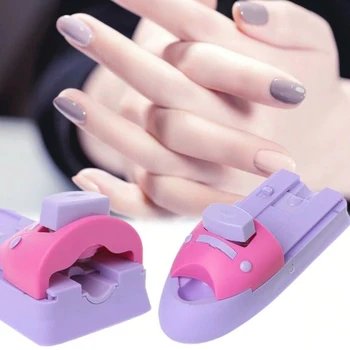 

Nail Art Printing Machine Set Plastic 1*Nail Printing Machine + 6*Stainless Steel Printed Templates Nail Art Supplies New