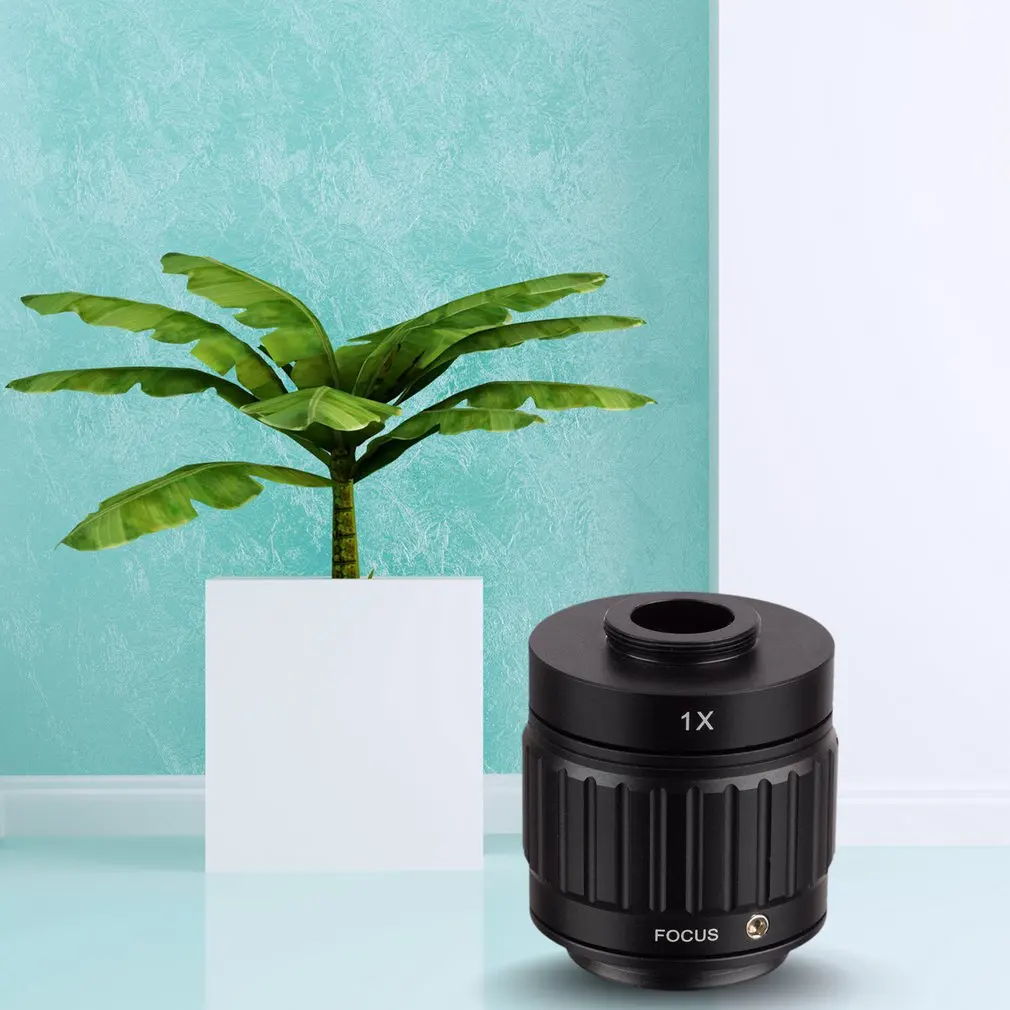 0.1X Adjustable Microscope Camera Coupler C-Mount Adapter with CX Photo-port For stereo microscope Universal Adapter
