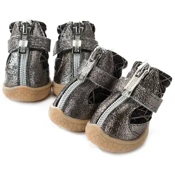 

4Pcs/Set Winter Pet Dog Shoes Warm Dog's Boots Waterproof Anti Slip Shoes For Small Dog Chihuahua Pet Product