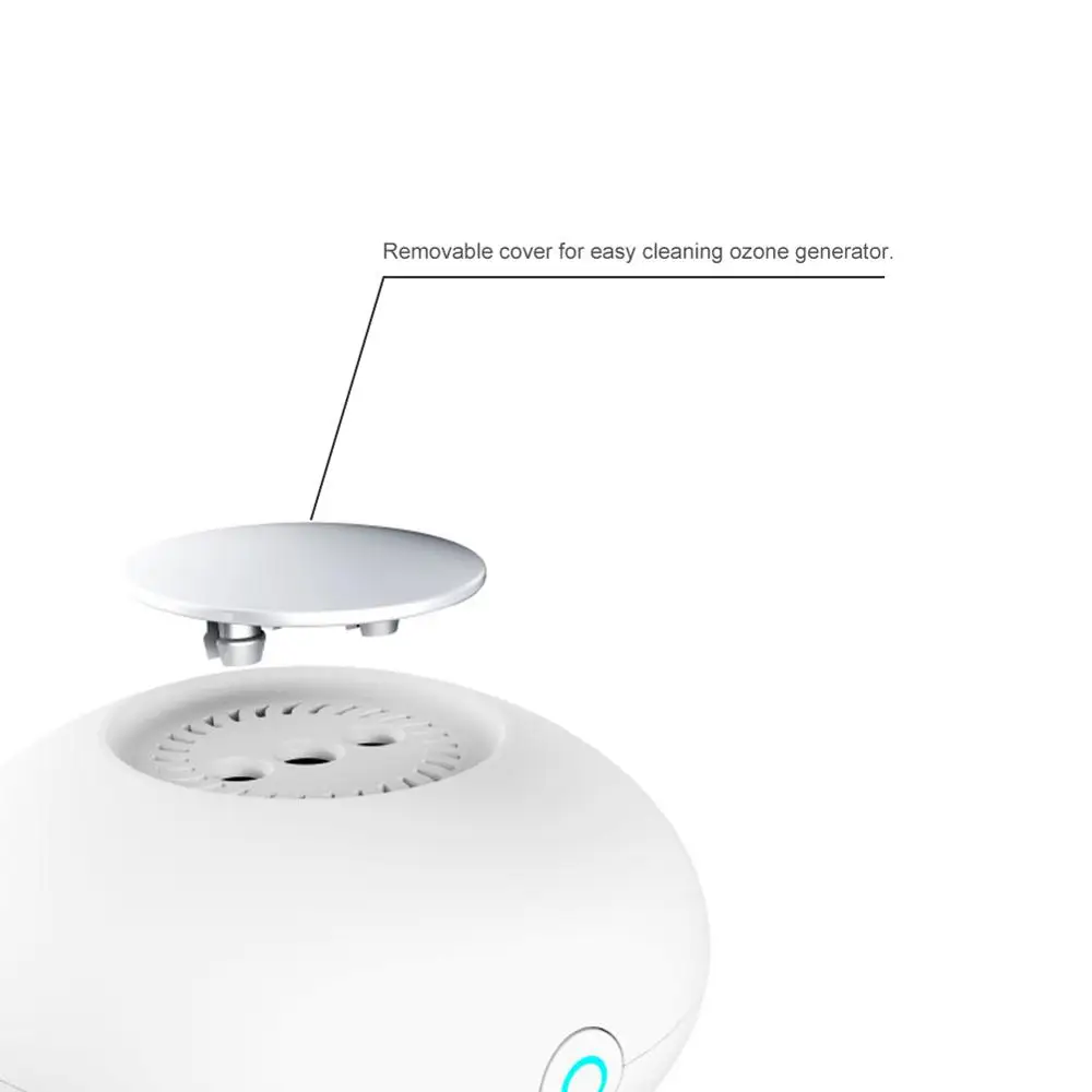 Мини генератор озона дезодорирующий очиститель воздуха перезаряжаемый через USB