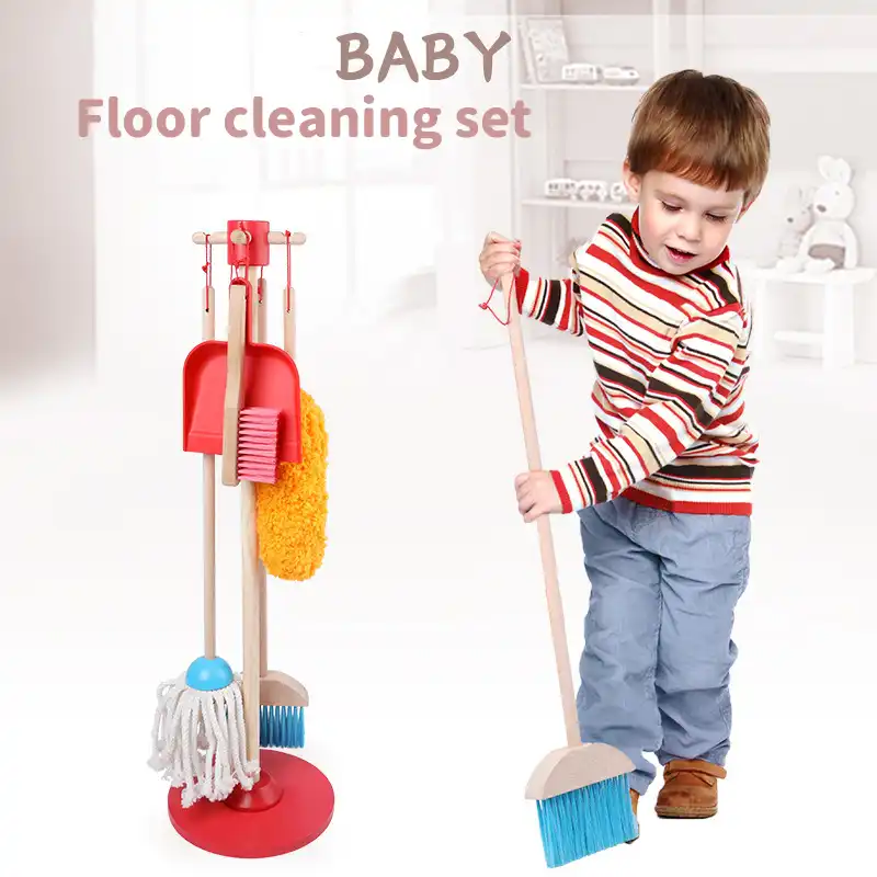 children's broom and dustpan set