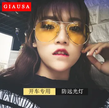 

2020 New Fashion Ladies Pilot Sunglasses Women Men Polarized Sun Glasses Gradient Metal Vintage sunglasses men очки мужские