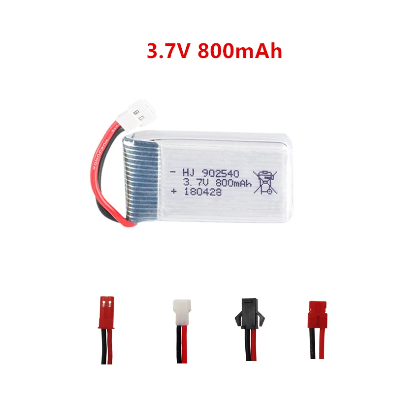 

1 pcs 3.7V 800mAh battery for Syma X5 X5C X5C-1 X5S X5SW X5SC V931 H5C CX-30 CX-30W Quadcopter spare parts with X5C X5SW battery
