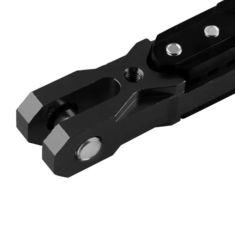 Универсальная CNC алюминиевая регулируемая подножка боковая подставка практичная прочная нескользящая прочная для мотоцикла