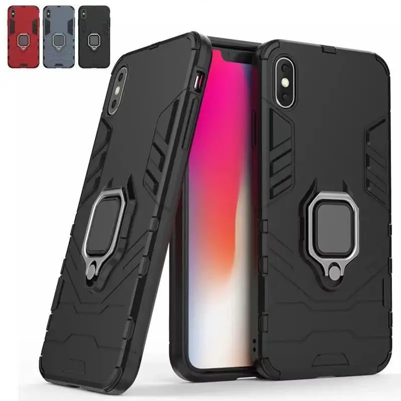 

Case For XiaoMi A2 Produst-proof shockproof Hard Frame Protective Back Cover For Mi A 2 A1 5X 6X Anti-fall Stand Case Cover