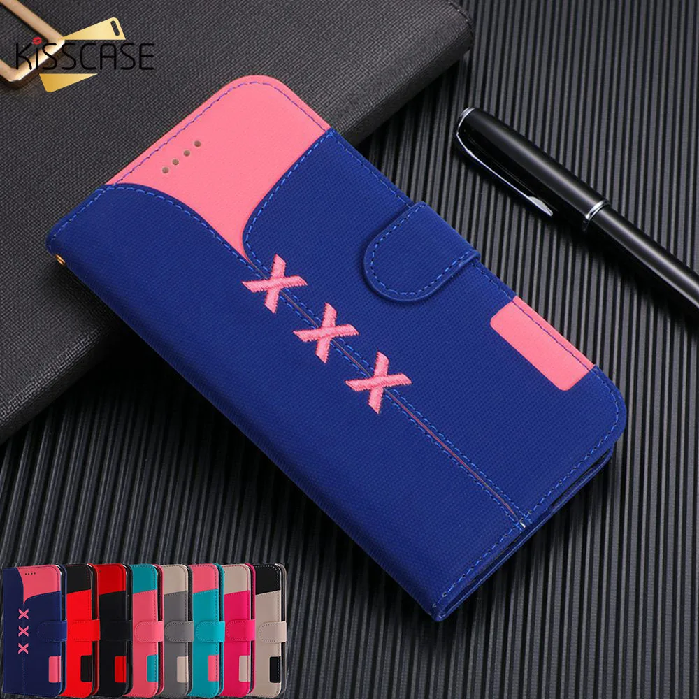 Чехол-книжка для Samsung Galaxy S10E S10 S9 S8 Plus A3 A5 J3 J5 J7 2017 J4 J6 A6 A7 A8 A9 2018 A50 A70 | Мобильные