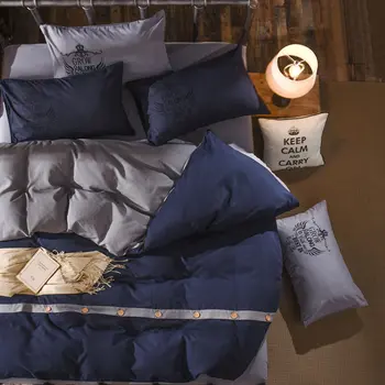 

Home Textile 4pcs Bedding Sets Duvet Cover Bed Sheet Pillow Cover cotton Autumn Winter Warm Brand Be1027