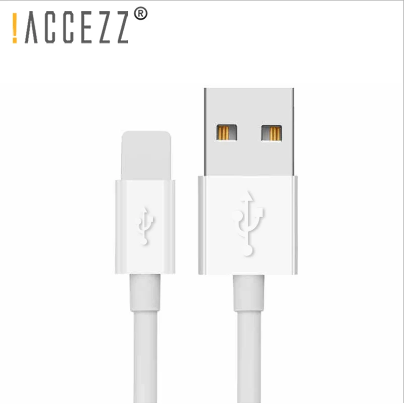 ! Кабель USB ACCEZZ 8 Pin Lightning для iPhone X XS MAX XR 1 м 3 быстрой зарядки и синхронизации данных |