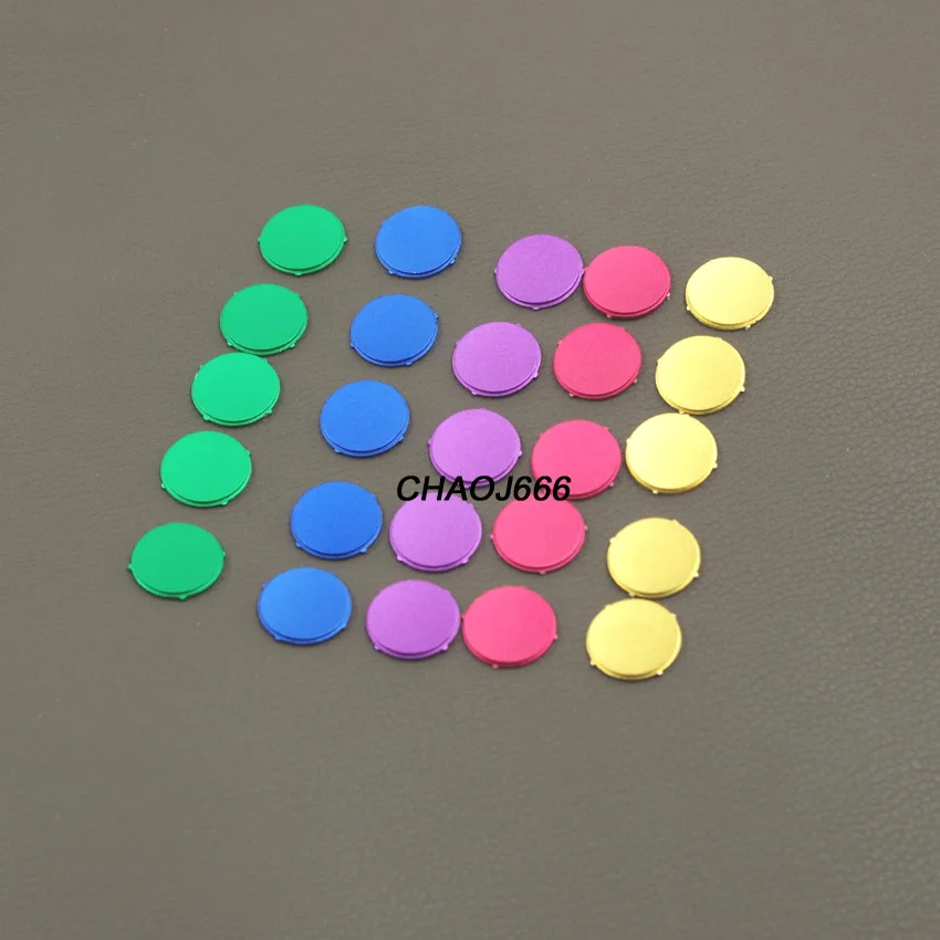 5pcs Colorful Clickwheel Center Button Red Gold Blue Purple Green Central Button for iPod 6th 7th Classic 80GB 120GB 160GB