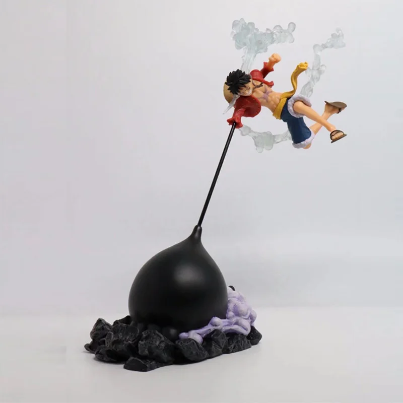 

26cm Rubber Man Monkey D. Luffy Of ONE PIECE anime Figure Place adom article toys nice gift for child