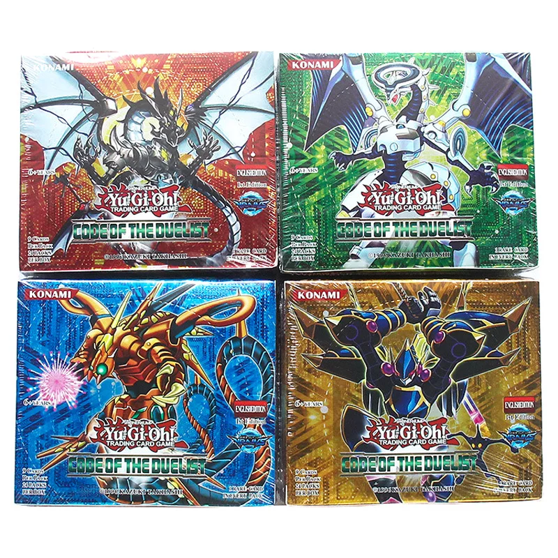 TCG OCG English Yu Gi Oh Board Game Table Cards Toys Collections 216 Cards Deck For Children Christmas Gifts