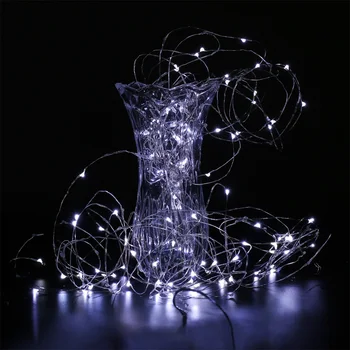 

Solar Power String Light Waterproof LED Strip 2m 200 LED Copper Wire lamp For Outdoor Christmas Decoration Lights