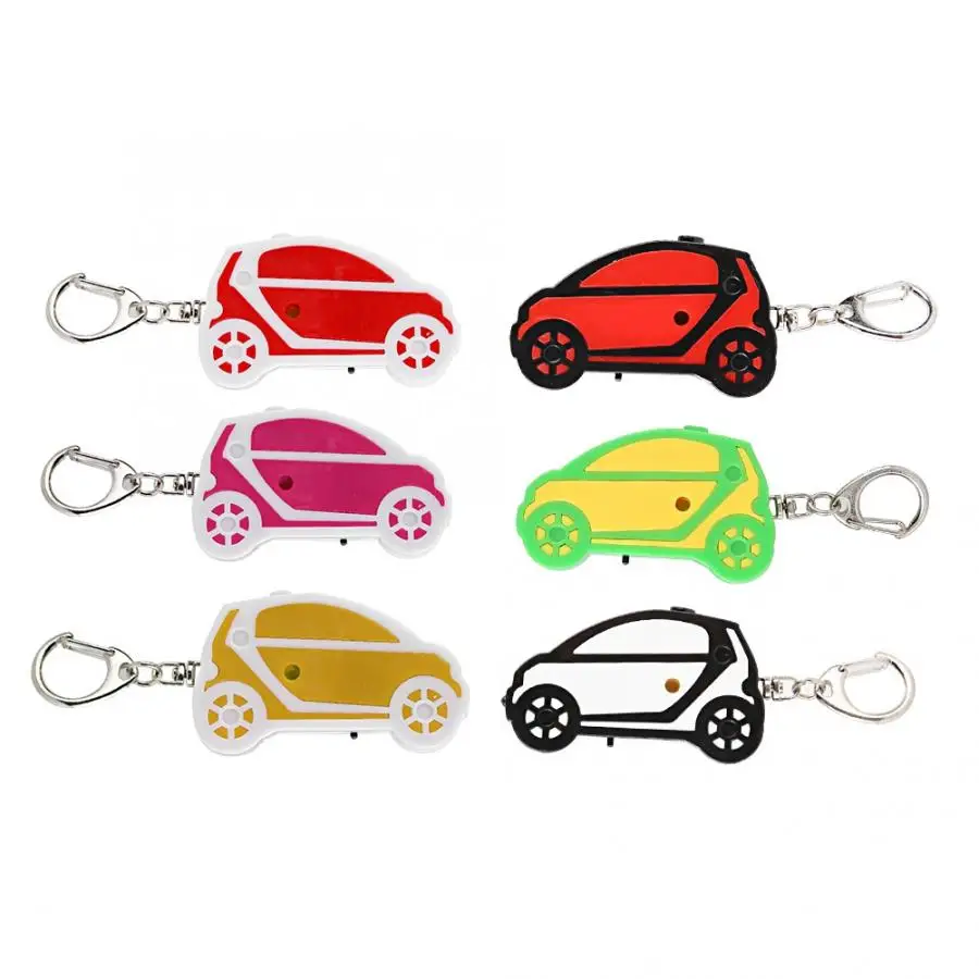 Светодиодный анти-потерянный ключ Finder сигнализации брелок свисток Звуковой