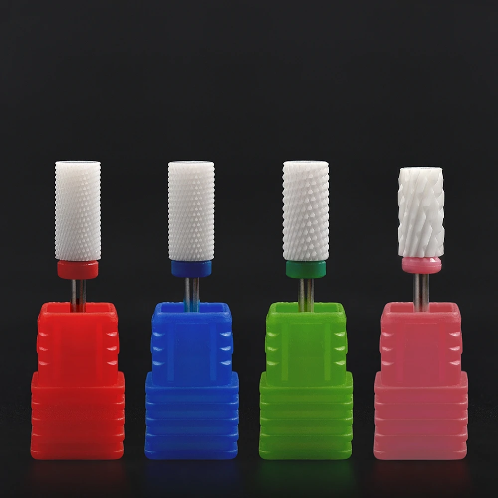 Ceramic Nozzle Nail Art Drill Bits Miller Manicure Cutter for Nail Drill Manicure Machine Accessory Acrylic Remove Gel Tips