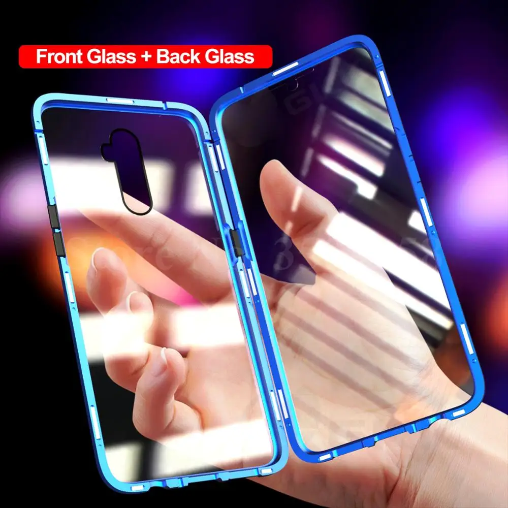 Flip Cover Oppo Magnetic Case Flip Cover Oppo Reno 2f Magnetic