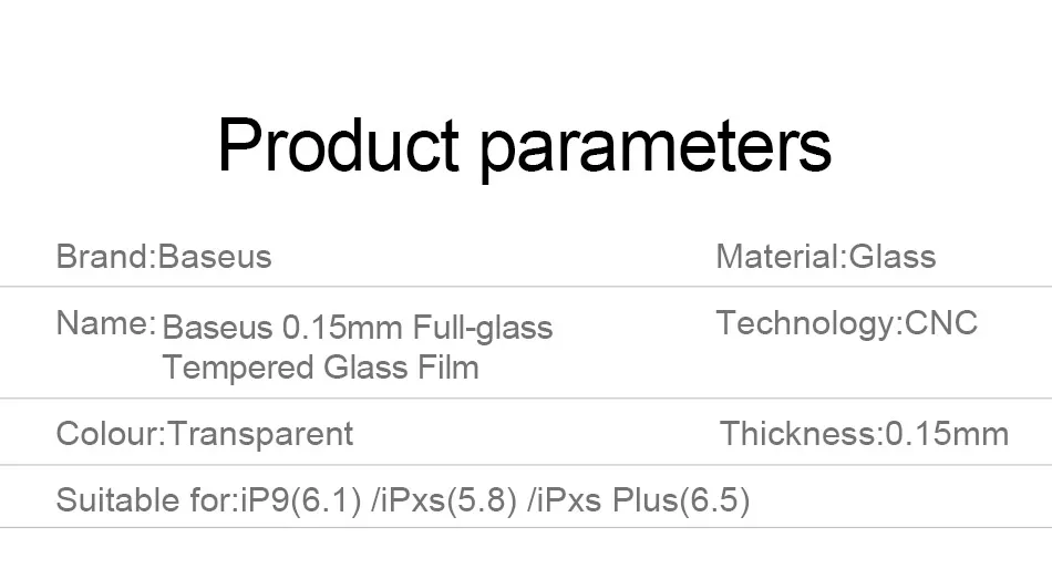 Baseus 0.15mm Glass Film For iPhone X XS Max XR Full Cover Thin Protective Glass For iPhone 11 Pro MAX Glass Screen Protector best phone screen protector