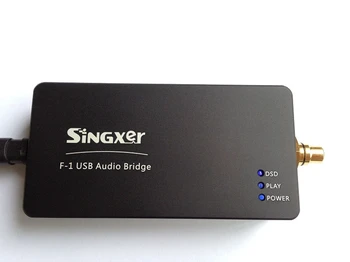 

Singxer F-1 USB Digital Interface with XMOS XU208 DSD256 DOP Full Isolation Femtosecond Clock