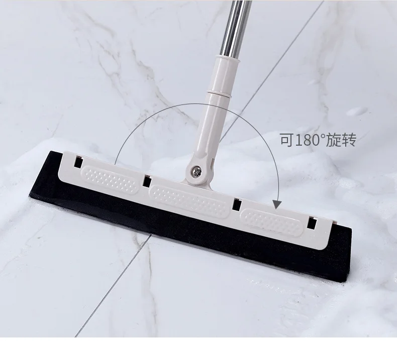 Jie-Jie Broom Dustpan Set Combination Household Plastic Broom Garbage Shovel Wiper Blade Sweeping Useful Product Wholesale