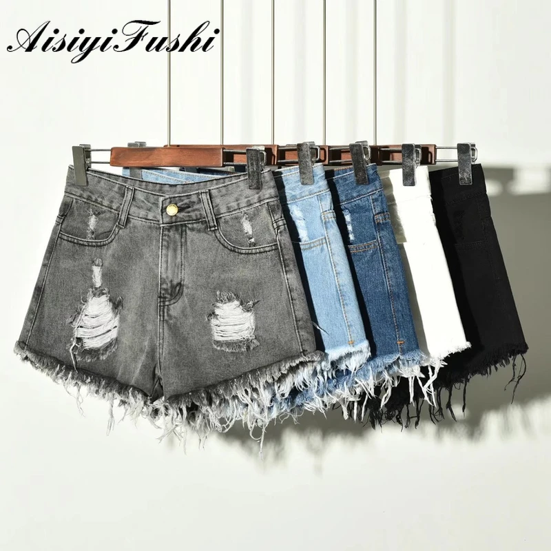 ripped jean shorts womens