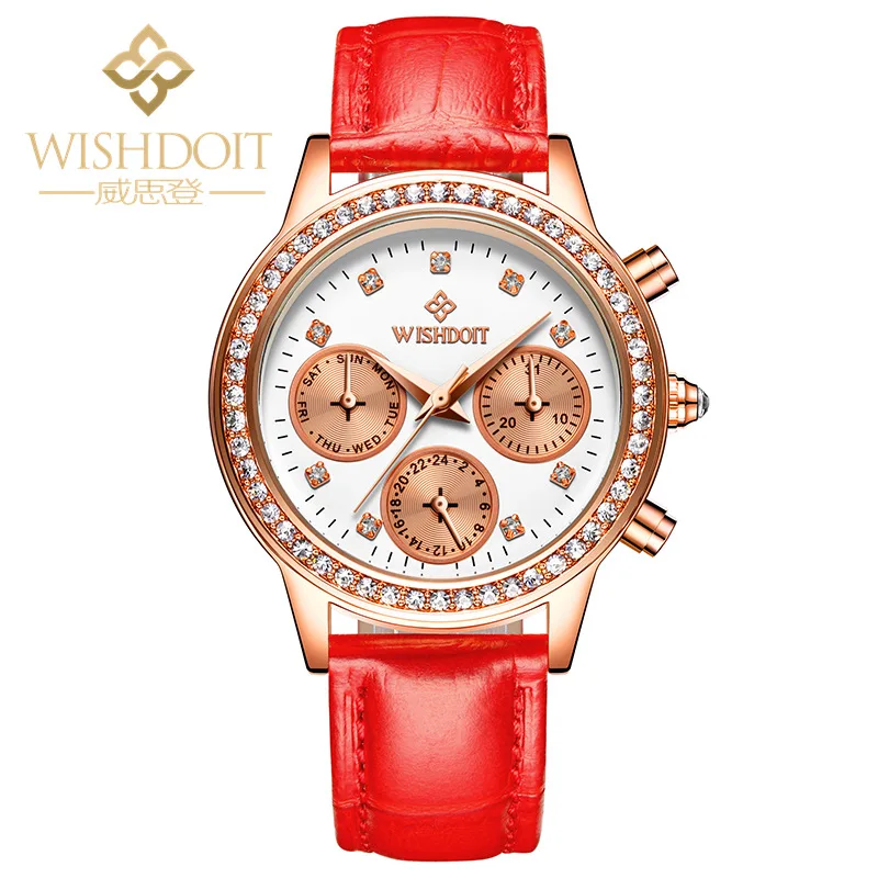 

Lady Watch Quartz Watch Women's Top Grade Women's Belt Watch Diamond Set Waterproof Quartz Watch