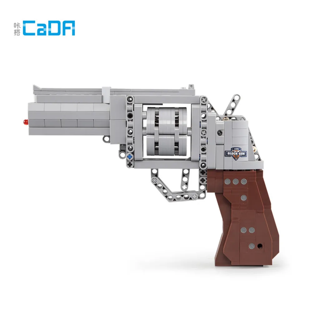

Pubg Cs Revolving Pistol Gun Compatible LEGOing Friends Technic Cf Revolver Building Blocks Model Bullet Firing Toys Children