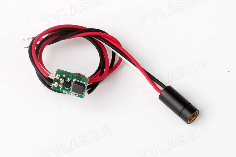 D5x12mm 520nm 0.5mW 1mW 5mW Red Dot Laser Module Industrial Grade APC Driver out of PCB