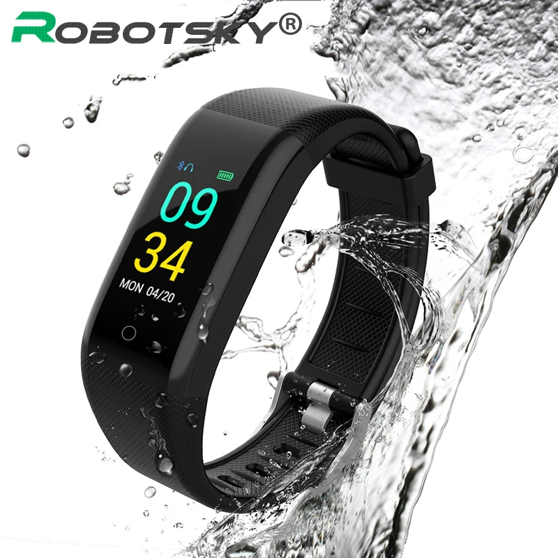 

IP68 T10 Smart Band Waterproof Heart Rate Sleep Monitor Sport Activity Tracker For Android Iphone Bluetooth Smartwatch